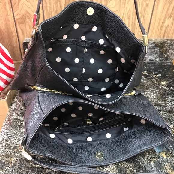 Anne Klein Black Purse - Picture 2 of 2